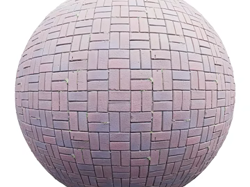 Permeable Brick PBR texture (ID:ffach634981)