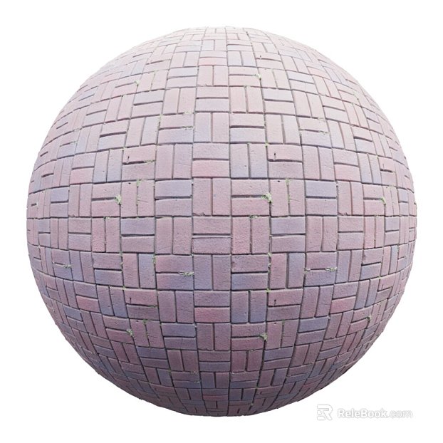 Permeable Brick PBR texture