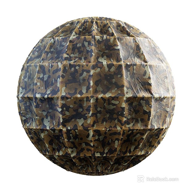 Camouflage PBR texture