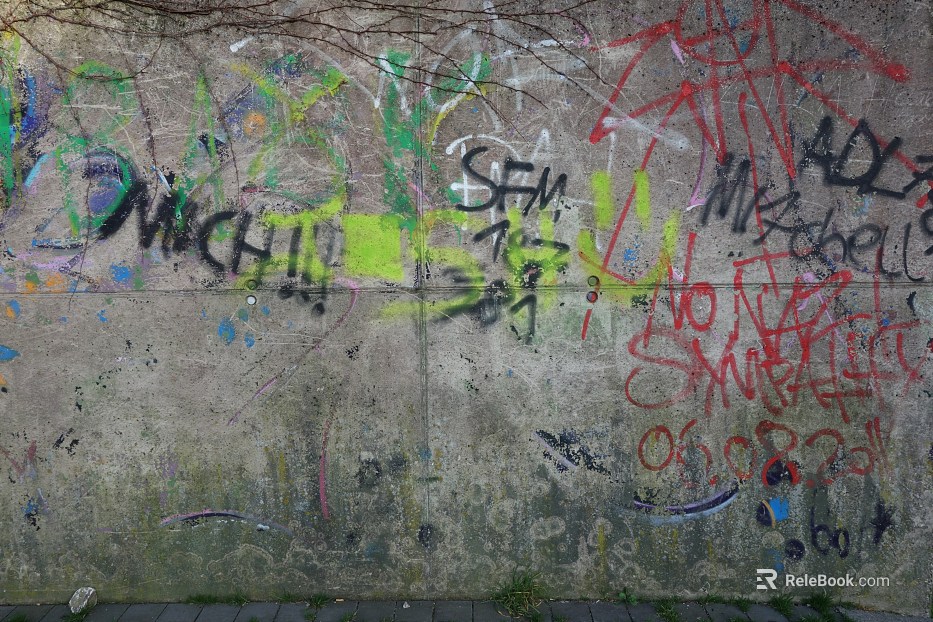 Graffiti wall color graffiti texture