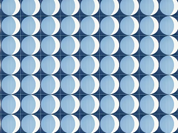 Retro Geometric Pattern Foil Tile Tile Art Tile texture (ID:ffaeh350782)