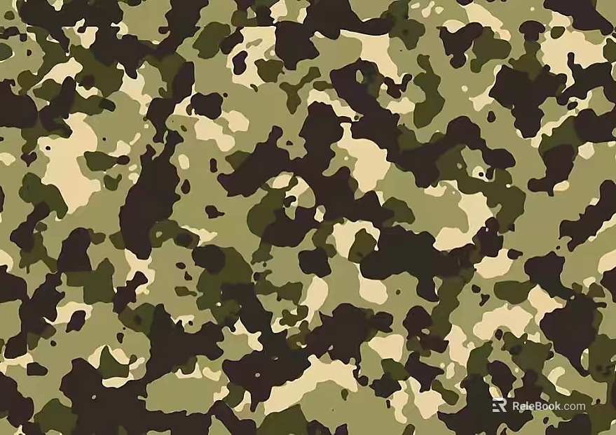 camouflage cloth pattern texture