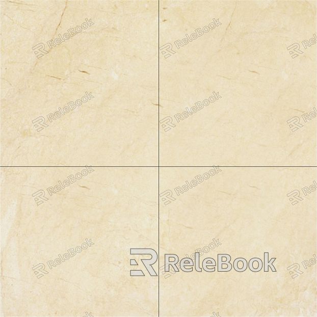 A plain, unadorned tile with a uniform beige color and subtle texture, resembling earthenware, suitable for a variety of interior design schemes. Dimensions unclear, appears rectangular.