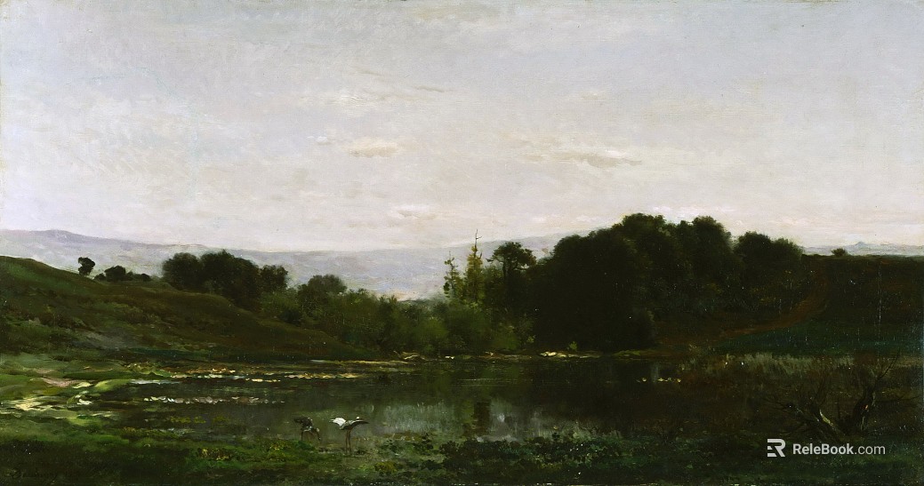 world famous painting landscape oil painting abroad texture