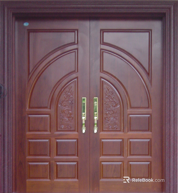 Wooden door texture