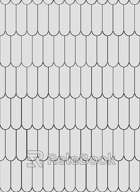 Feather Brick White Mosaic Feather texture