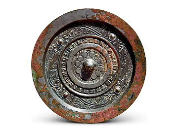 bronze mirror 3d model