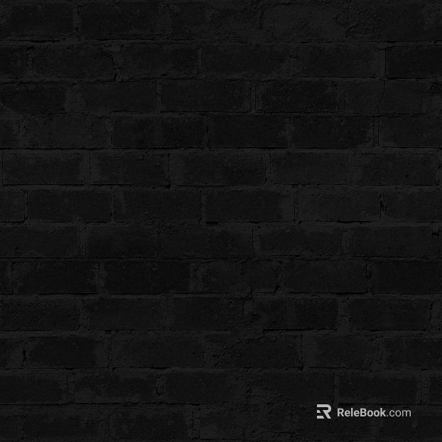 Black antique brick wall background wall texture