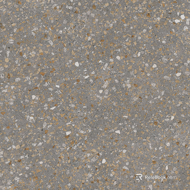 Dark terrazzo texture