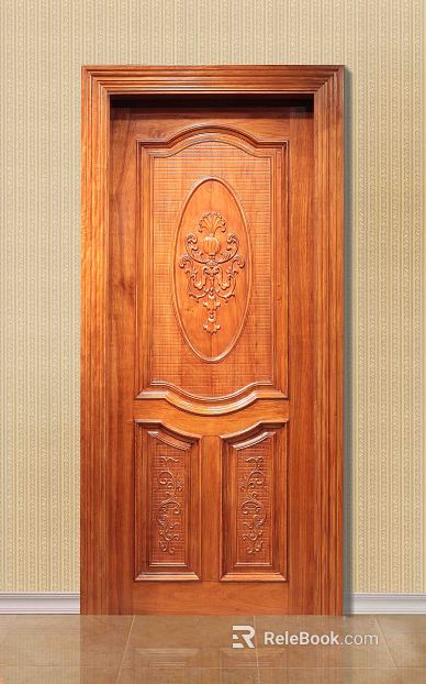 Wooden door texture