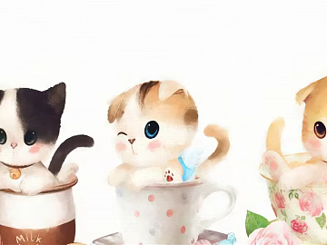 cartoon painting texture (ID:ffacf3399)
