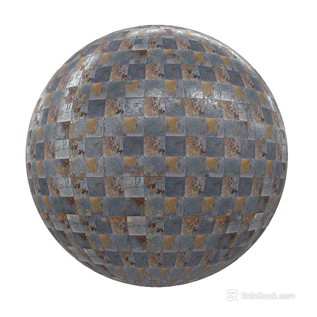 Stone Mosaic PBR texture