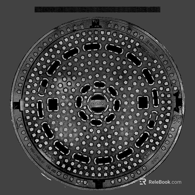 manhole cover texture