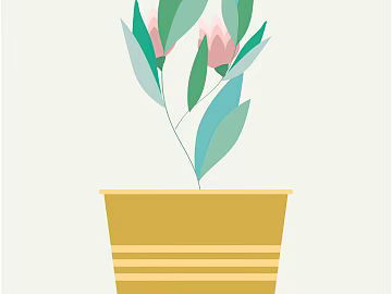 Plant painting texture (ID:ffaag58335)