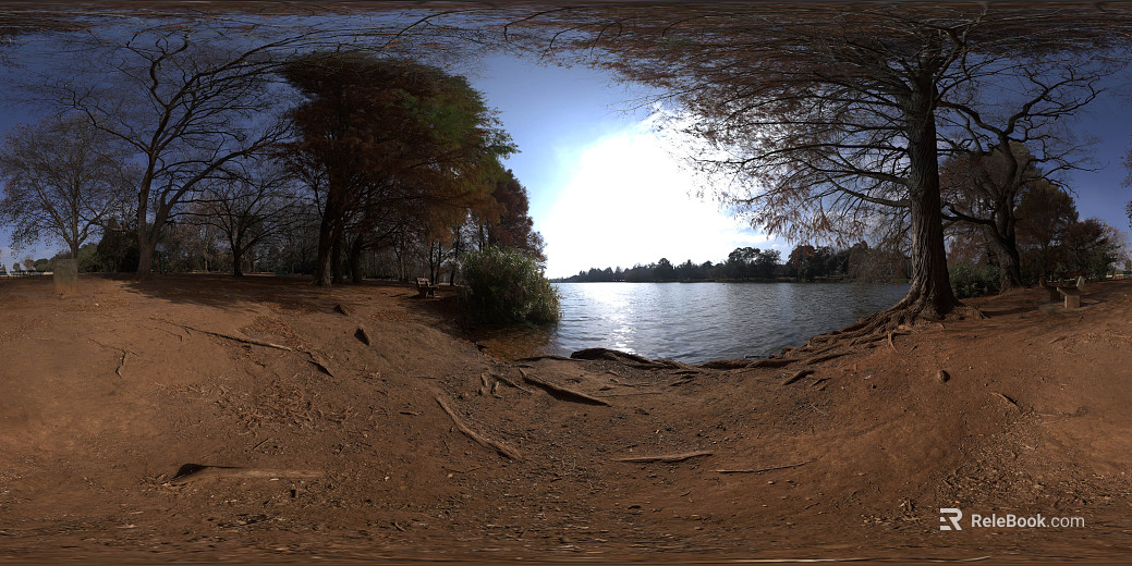 Outdoor Lakeside Daytime HDR texture