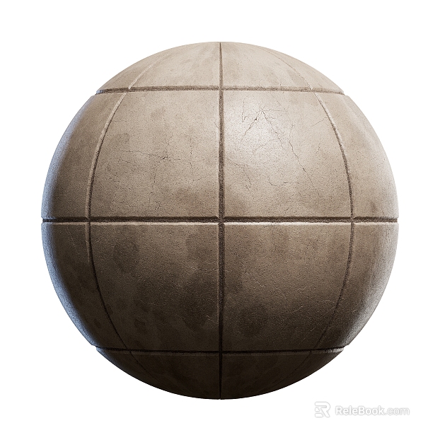Concrete wall PBR texture