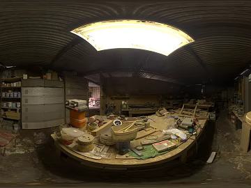 Indoor Factory Space HDR 3d model