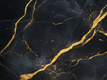 Black Golden Flower Marble texture (ID:ffach150155)