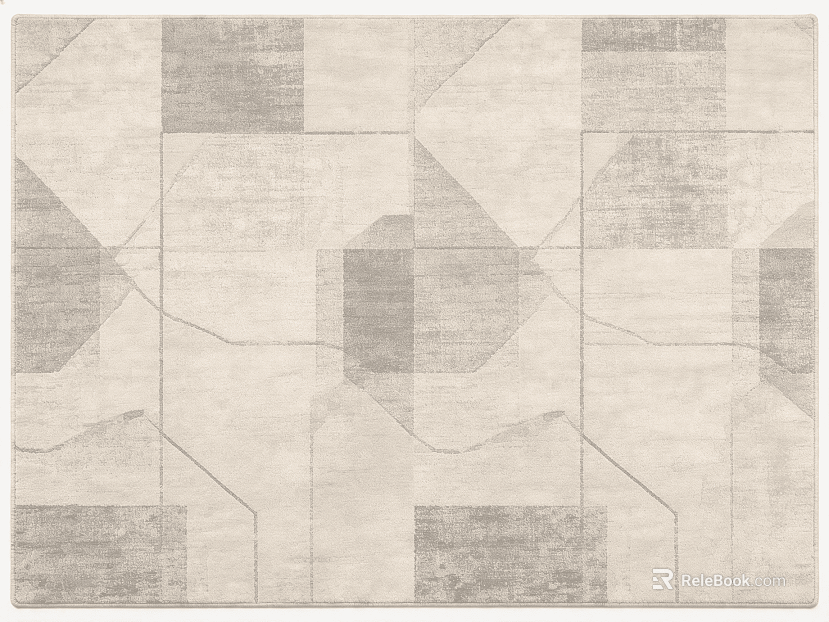 shallow meter geometric stitching carpet texture