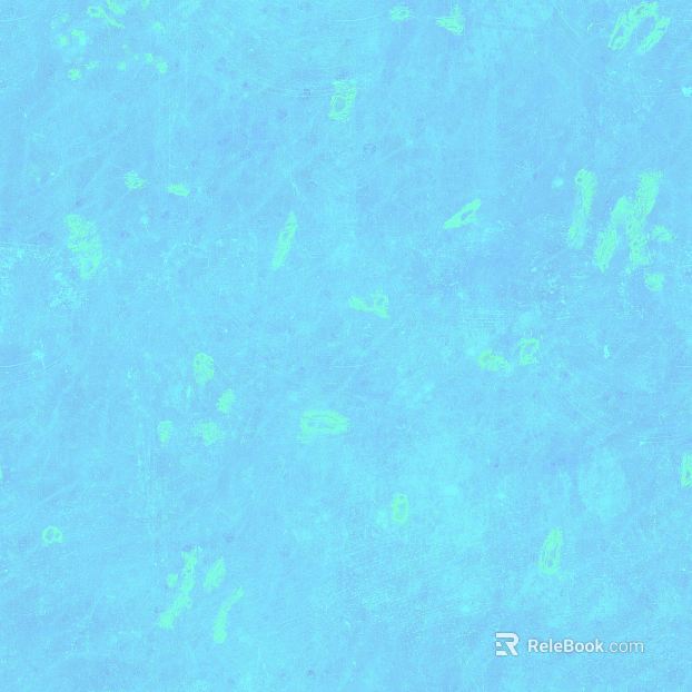Cyan blue art paint wall decoration texture