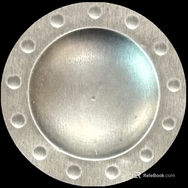 Silver brushed metal mechanical components texture