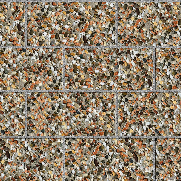 Goose soft stone gravel gravel floor tile sidewalk road ground square paving texture