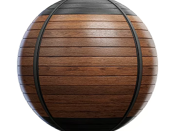 Wood Fence PBR texture (ID:ffach247544)