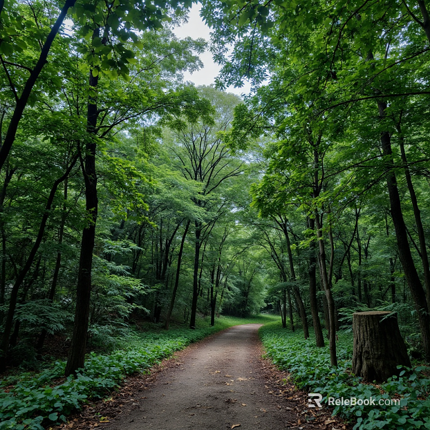 wild outdoor forest path rainforest texture