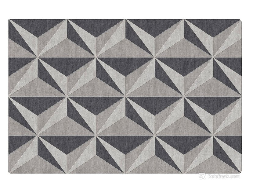 geometric carpet texture