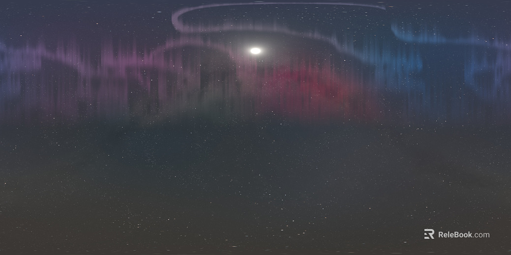 Star Aurora HDR texture