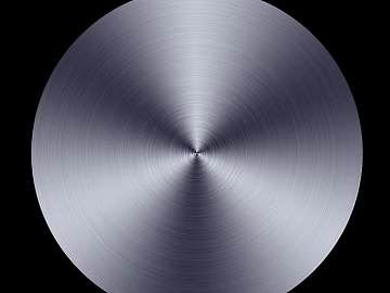 Round brushed metal texture (ID:ffach015633)