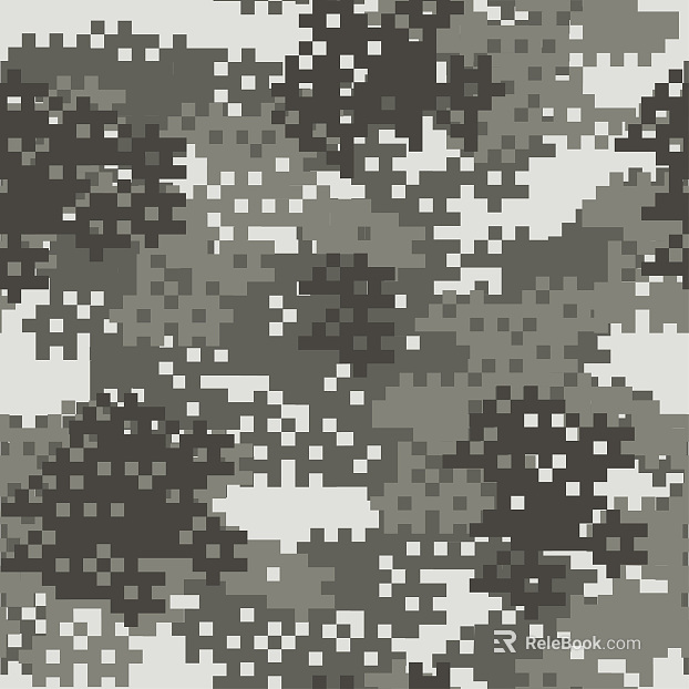 Camouflage green blue mosaic camouflage clothing fabric texture