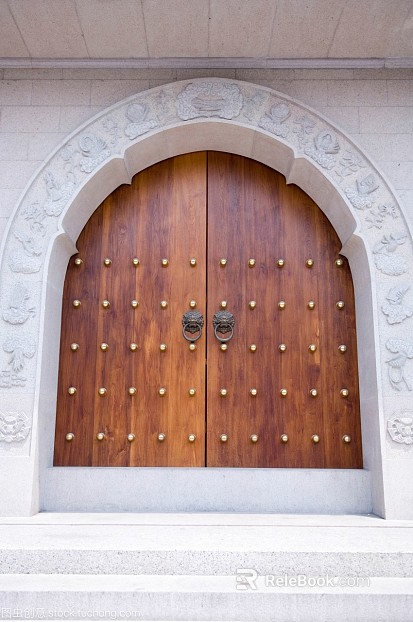 Wooden door texture