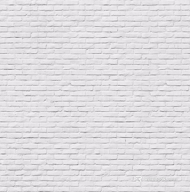 Brick wall white strip brick finish white seam seamless texture