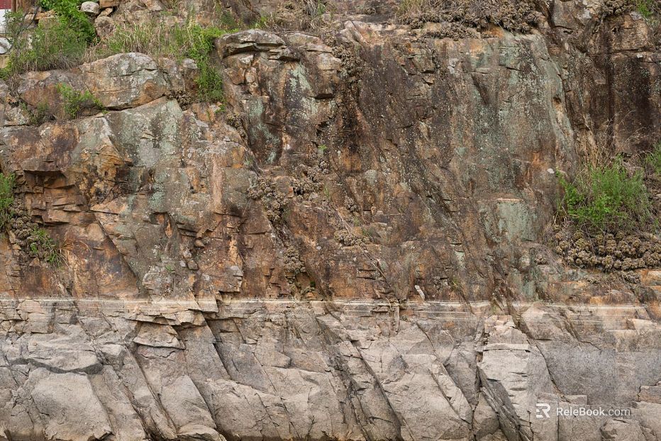 mountain rock wall texture