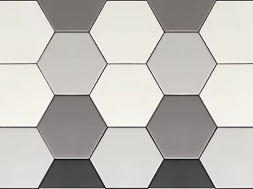 Hexagonal brick color polygon pavement texture (ID:ffaag25622)