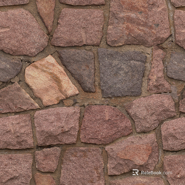 red culture stone texture