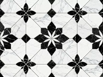 Modern Middle Ancient Style Black and White Stone Parquet Flower Geometric Pattern Water Knife Stone Parquet Floor Tile Light Luxury Black and White Parquet Marble texture (ID:ffaeh433727) Modern Middle Ancient Style Black and White Stone Parquet Flower Geometric Pattern Water Knife Stone Parquet Floor Tile Light Luxury Black and White Parquet Marble texture (ID:ffaeh433727)