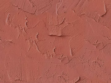 Rose red wall texture paint diatom mud 3d model
