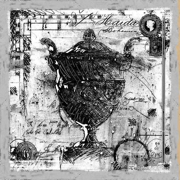 Hand-painted texture