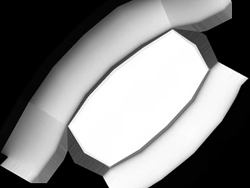 White normal bump map model material texture (ID:ffaeh718384)