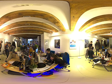 Indoor Office Space HDR 3d model