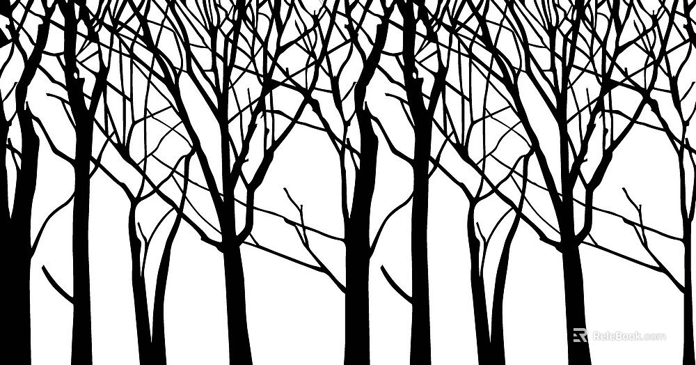 black and white tree shadow texture