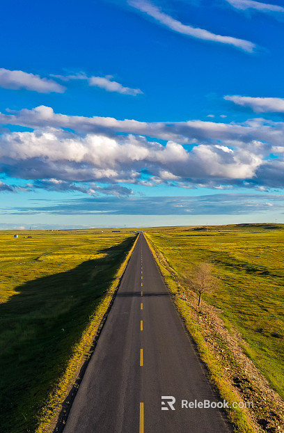 highway grassland sky texture