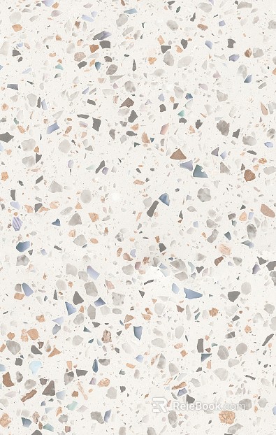 terrazzo multiple bright color floor texture