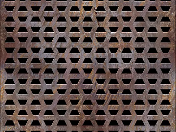 Perforated plate texture (ID:ffagf3181)