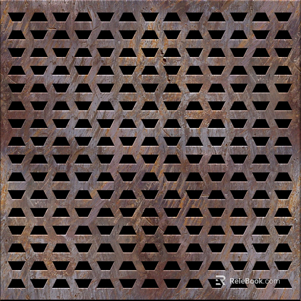 Perforated plate texture