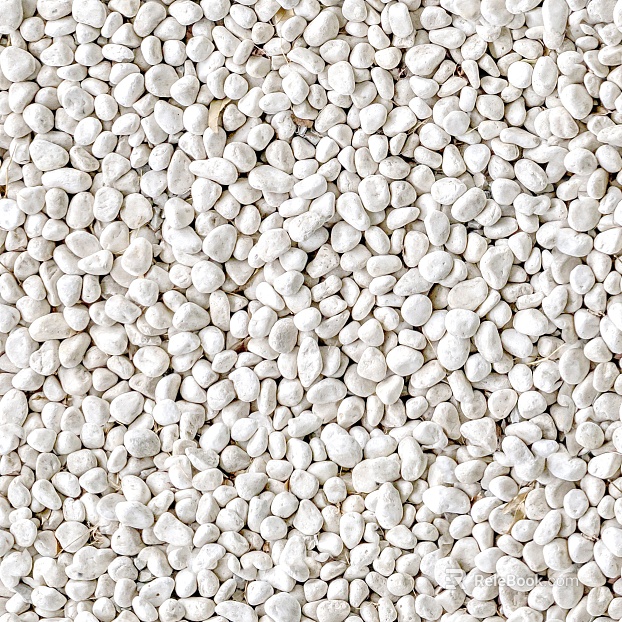 white pebbles texture