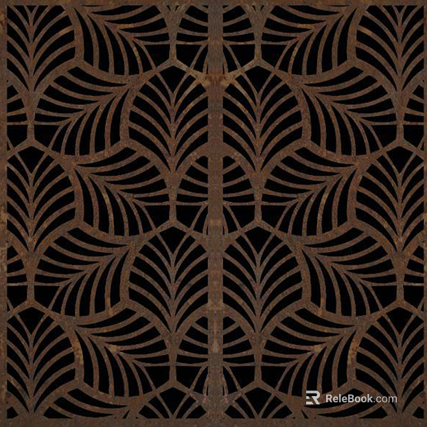 Vintage window grilles texture