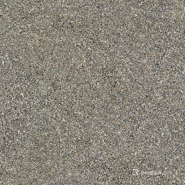 Ground gravel texture